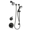 Miseno Mia Pressure Balanced Shower System with 1.8 GPM Rain Shower Head, Hand Shower, Slide Bar, and Standard Shower Arm - Rough-In Valves Included