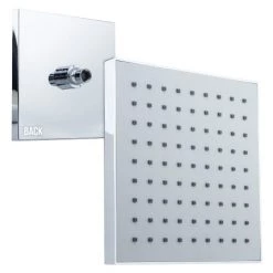 Miseno 2.0 GPM Single Function Rain Shower Head -Miseno Sales Shop miseno msh625 shower head in chrome 42