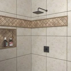 Miseno Elysa Shower Trim Package with Single Function Rain Shower Head -Miseno Sales Shop ms 650625 r orb 1