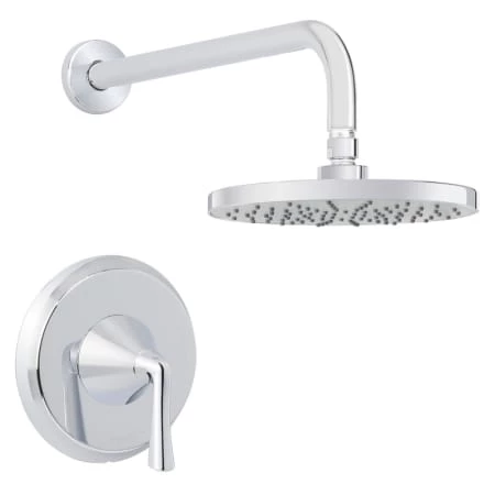 Miseno Bella Pressure Balanced Shower Trim with 1.8 Rain Shower Head and Wall Mounted Rain Shower Arm 1 Miseno Bella Pressure Balanced Shower Trim with 1.8 Rain Shower Head and Wall Mounted Rain Shower Arm