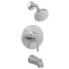 Miseno Mia Tub and Shower Trim Package with Single Function Shower Head - Eco Friendly