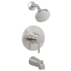 Miseno Mia Tub and Shower Trim Package with Single Function Shower Head - Eco Friendly
