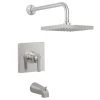 Miseno Elysa Tub and Shower Trim Package with Single Function Shower Head - Eco Friendly