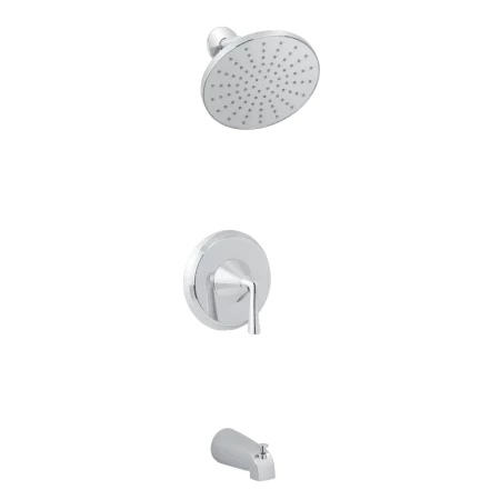 Miseno Bella Pressure Balanced Tub and Shower Trim with 2.0 GPM Rain Shower Head, Tub Spout, and Standard Shower Arm 1 Miseno Bella Pressure Balanced Tub and Shower Trim with 2.0 GPM Rain Shower Head, Tub Spout, and Standard Shower Arm