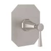 Perrin and Rowe Deco Single Function Pressure Balanced Valve Trim Only with Single Lever Handle - Less Rough In