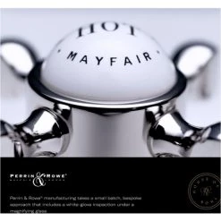 Perrin and Rowe Edwardian Function Thermostatic Valve Trim Only with Double Cross Handle and Volume Control - Less Rough In -Miseno Sales Shop perrin and rowe u 5521x to alternate view 558