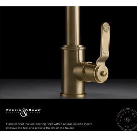 Perrin and Rowe Edwardian Function Thermostatic Valve Trim Only with Double Lever Handle and Volume Control - Less Rough In 5 Perrin and Rowe Edwardian Function Thermostatic Valve Trim Only with Double Lever Handle and Volume Control - Less Rough In - Image 5