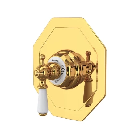 Perrin and Rowe Edwardian Single Function Thermostatic Valve Trim Only with Single Lever Handle - Less Rough In 1 Perrin and Rowe Edwardian Single Function Thermostatic Valve Trim Only with Single Lever Handle - Less Rough In
