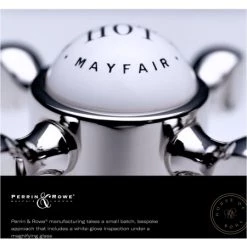 Perrin and Rowe Edwardian 5 Function Thermostatic Valve Trim Only with Double Lever Handle and Integrated Diverter - Less Rough In -Miseno Sales Shop perrin and rowe u 8565l to alternate view 761