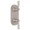 Perrin and Rowe Holborn 5 Function Thermostatic Valve Trim Only with Double Lever Handle and Integrated Diverter - Less Rough In