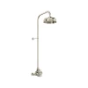 Perrin and Rowe Edwardian Thermostatic Shower System with Shower Head, Slide Bar, Shower Arm, and Valve Trim – Less Rough-In Valve