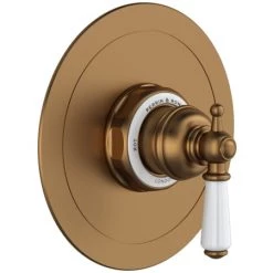 Perrin and Rowe Edwardian Pressure Balanced Valve Trim Only with Single Lever Handle - Less Rough In
